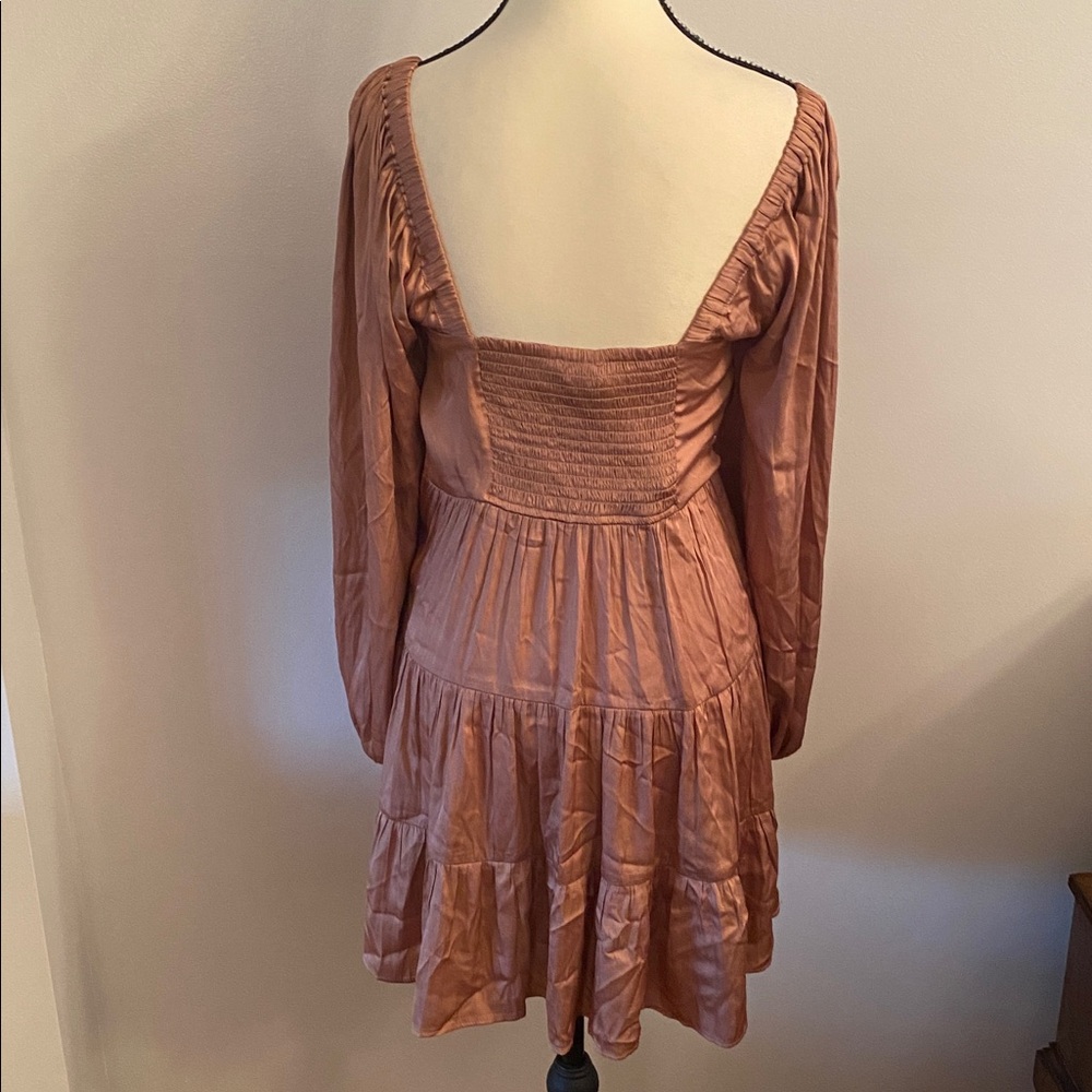 Mink pink NWT Spencer rose XS mini dress - Picture 5 of 8